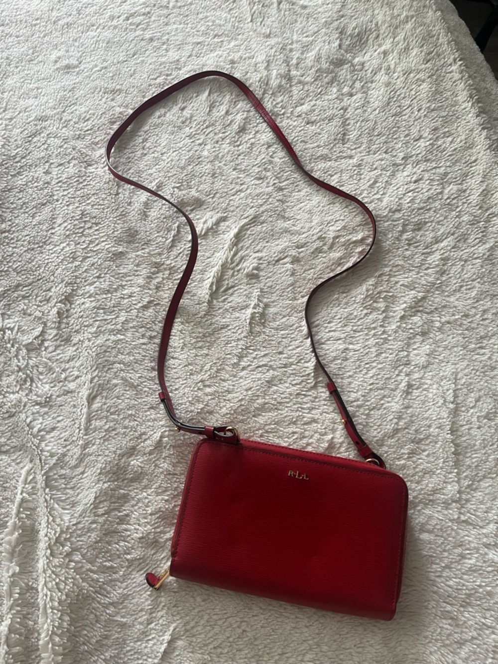 Ralph Lauren Red Crossbody Bag